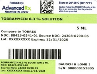 Label 1 (Tobramycin 0.3 Solution)